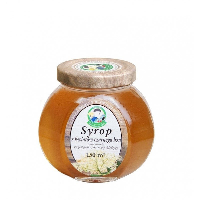 Syrop z kwiatu bzu czarnego 150 ml