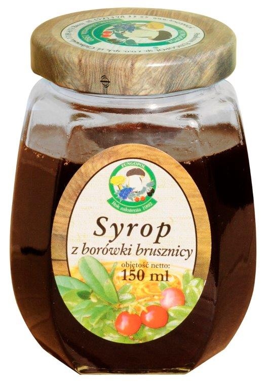 Syrop z borówki brusznicy 150 ml