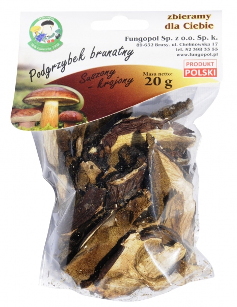 Podgrzybek brunatny suszony krojony 20 g