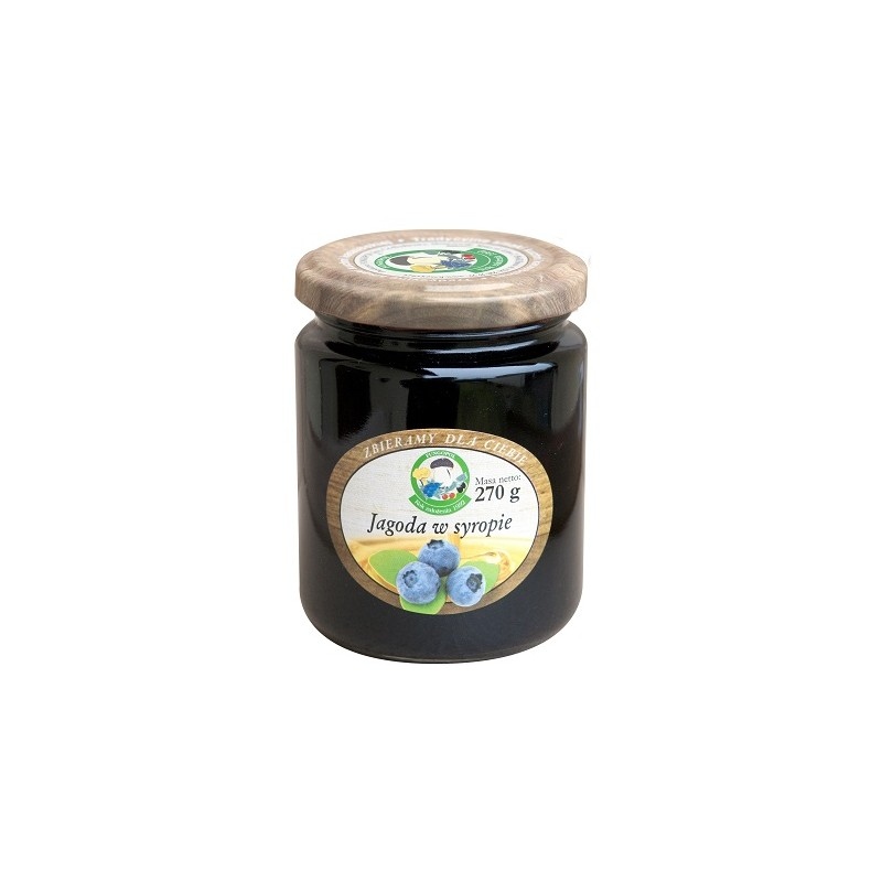 Jagoda leśna w syropie 270 g