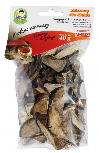 Koźlarz czerwony suszony krojony 40 g