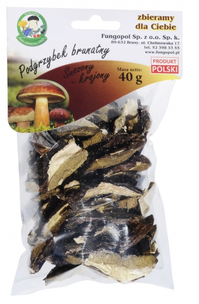 Podgrzybek brunatny suszony krojony 40 g