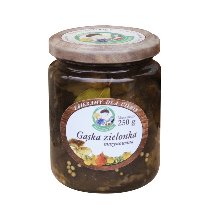 Gąska zielona marynowana 250 g